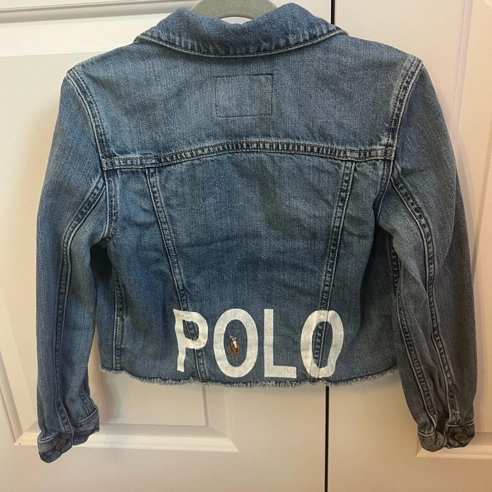 Girls Ralph Lauren Jean jacket